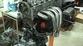 7afe 4afe engine rebuild TimingAVI [upl. by Heywood743]