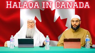 Halaqa in Canada 🇨🇦 assimalhakeem assim assim al hakeem [upl. by Ahsikyt674]