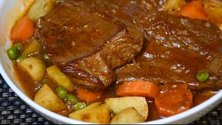 Cómo Hacer Una Carne de Res en Estofado Suavecita y Deliciosa y que Hacer para que Quede Jugosa [upl. by Nnyltiac]