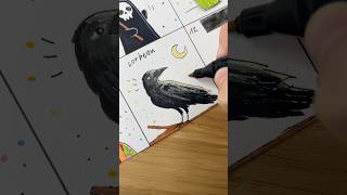 Tuto 11 octobre  un corbeau [upl. by Joliet]