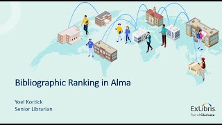 Bibliographic Ranking in Alma Aug 30 2023 [upl. by Enileve470]