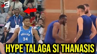 Grabe Ang Hype ni Thanasis sa Game ng Greece vs Australia  Nakasalalay na sa Serbia at Team USA [upl. by Mcquade836]