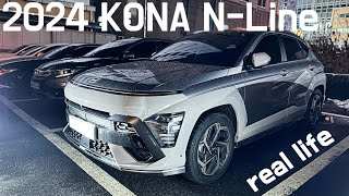 2024 Hyundai KONA NLine Full Change in REAL LIFE Reviewed [upl. by Nevek]