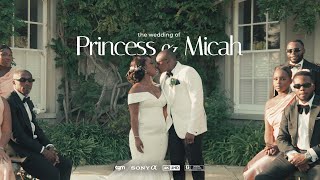 Princess amp Micah  London White Wedding Trailer 4K [upl. by Niccolo]