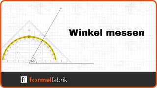 Winkel messen mit dem Geodreieck – SchrittfürSchrittAnleitung [upl. by Oznola183]