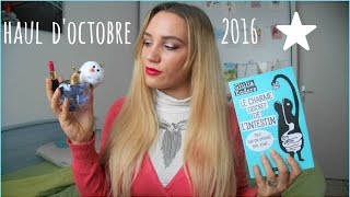 💄 Haul dOctobre 2016 Lancôme Dessange Lolita Lempicka Livres 📖 [upl. by Hyozo]