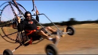 Paramotor Review  BlackHawks NEW AirMax 220 Powered Paraglider [upl. by Atinod]