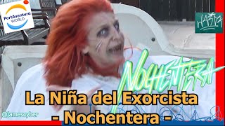 Canción Nochentera por La Niña del Exorcista 2023  PortAventura World [upl. by Kayla965]