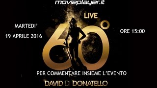 David di Donatello 2016 il nostro commento ai vincitori [upl. by Beattie93]