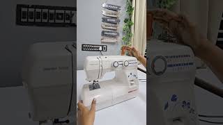 How to Put thread in a sewing machine usha janomethread bobbin [upl. by Mireielle]