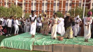 Nigerian CultureFulani Dance  Elrazi Universitys 1st Scientific amp Cultural Exposition [upl. by Resay]