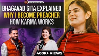 EP65 Devi Chitralekha About Why She Become Preacher Bhagwad Geeta amp How Karma Works  AK Talk Show [upl. by Fern]