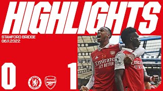 HIGHLIGHTS  Chelsea vs Arsenal 01  Gabriel gives us all three points [upl. by Lewert732]