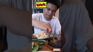 At Mang Inasal unli rice busog much food filipinofood manginasal filipinocuisine mukbang [upl. by Ahsitaf]