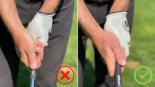 WHY YOUR GRIP IS KILLING YOUR GOLF SWING HOW TO FIX IT NOW [upl. by Mariejeanne]