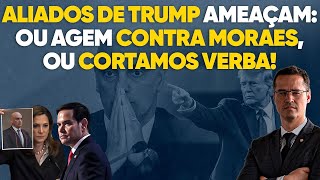 Guerra Aliados de Trump pressionam Moraes ao ameaçar cortar verba da Comissão de Direitos Humanos [upl. by Murdocca571]