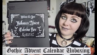 HALLOWEEN ADVENT CALENDAR UNBOXING  HANNAH HORROR [upl. by Tomas971]