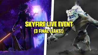 Fortnite Skyfire Live Event 3 NEW Spoilers amp CEO Leaks Season 8 [upl. by Oisinoid]