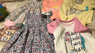 Matalan baby haul  shopping haul  baby girl  summer [upl. by Nnylidnarb]