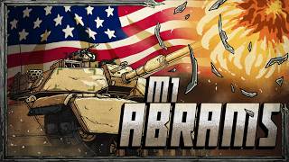 Americas Main Battle Tank M1 Abrams  Animated History [upl. by Solracnauj258]