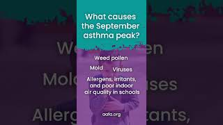 Why Is September Asthma Peak Month [upl. by Nnailuj964]