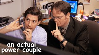 jim and dwight being a power couple for 9 minutes 37 seconds  The Office US  Comedy Bites [upl. by Maximo]