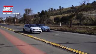 Drag Race Hyundai I30N DCT vs Golf GTI 75 TCR DSG [upl. by Ahsinirt992]