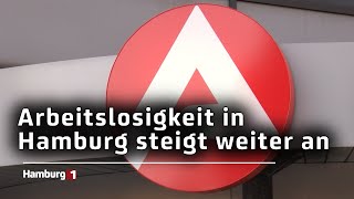 Mehr Arbeitslose und mehr freie Stellen in Hamburg [upl. by Anej]