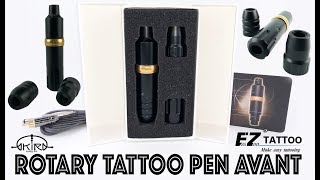 Máquina Pen AVANT  EZ TATTOO  VIDEO TUTORIAL [upl. by Innig]