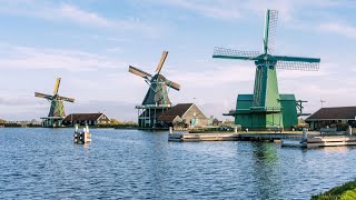 Amsterdam  Zaanse Schans Windmills Marken and Volendam HalfDay Trip [upl. by Abbottson]