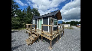 SOLD FOR SALE 10x20 Tiny Home in Prairie Community 69kCheapest Lot Rent in the Country [upl. by Slorac226]