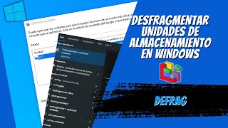 🔧DESCUBRE a como DESFRAGMENTAR discos duros en Windows con la herramienta DEFRAG [upl. by Lexy]