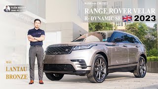 Đánh giá Land Rover Range Rover Velar 2023 Màu vàng Đồng Lantau Bronze [upl. by Lebazej680]