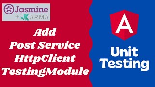 35 Add HttpClientTestingModule to Post Service for Resolving HttpClient Dependency  Angular testing [upl. by Enahsal]