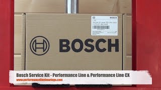 Bosch Performance Line Service Kit Install [upl. by Etsirk]