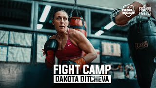 Inside Look of Dakota Ditchevas Fight Camp  PFL Newcastle [upl. by Esbensen]