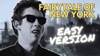 Fairytale Of New York Easy Fingerstyle Tab For Beginners [upl. by Amerd964]