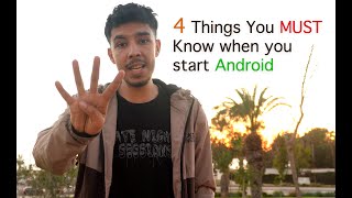 4 Things You MUST Know for Android Development Beginners [upl. by Belvia]