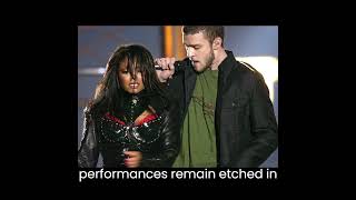 Super Bowls Greatest Halftime Show Momentssuperbowl nflfootball sports [upl. by Selbbep]