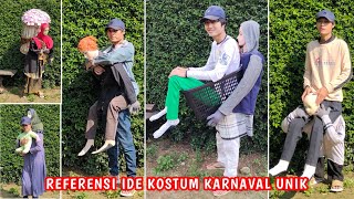 REFERENSI IDE KOSTUM KARNAVAL TERUNIK DAN TERLUCU kostumkarnaval 17agustus pawaikarnaval [upl. by Gilliette]