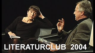 Literaturclub mit Roger Willemsen Gast Elke Schmitter  112004 [upl. by Joline]