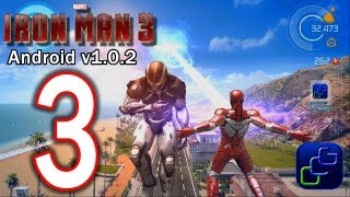 IRON MAN 3 The Official Game Android Walkthrough  Part 3  Defeat Ezekiel Stane [upl. by Emsmus250]