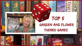 My Top 5 Flower and Garden Themed Board Games sologaming familygamenight [upl. by Thetisa125]