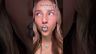 Name these lips without the word beetle shorts subscribe makeup beetlejuicemakeup beetle juice [upl. by Anastassia]