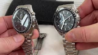 OMEGA Speedmaster Moonphase vs Moonwatch 3861 2021 [upl. by Ietta]