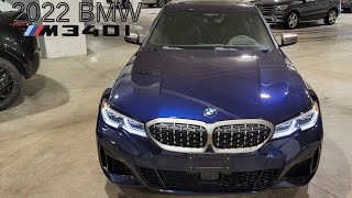 NEW ARRIVAL 2022 BMW M340i xDrive Sedan Tanzanite Blue Metallic [upl. by Drislane]