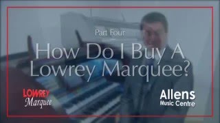 Lowrey Marquee EX5000  Demonstration DVD Part 4 [upl. by Toulon]