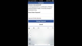 How to reset your Facebook password from facebook lite in HINDI [upl. by Woolson]