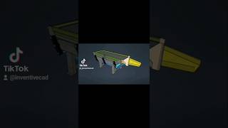 Conveyor system animation ⚙️⚙️🔩🔩engineering animations inventor [upl. by Pooi]