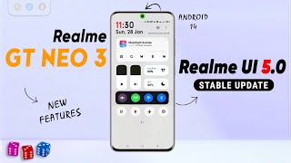 Realme GT Neo 3 New Update  Realme UI 50 Full Review  Realme GT Neo 3T New Features  Android 14🔥 [upl. by Paulina423]